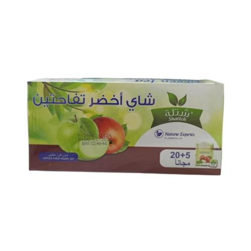 شاي اخضر تفاحتيم 25 كيس - شتلة