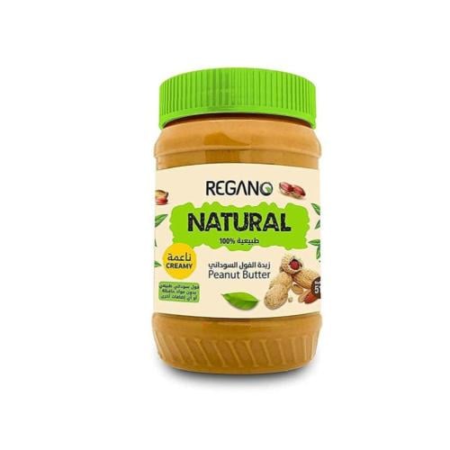 زبدة الفول السوداني عضوية 510 جرام - ريجانو