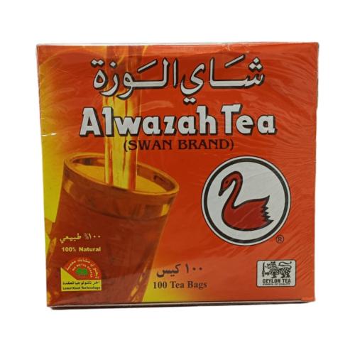 شاي اسود الوزة 100 كيس