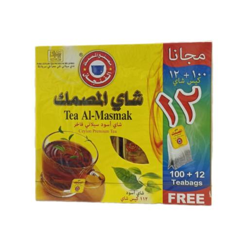 شاي المصمك اسود 112 كيس