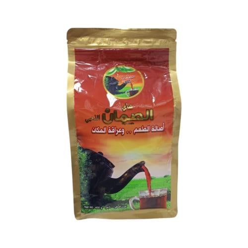 شاي اسود خشن الصمان 400 جرام