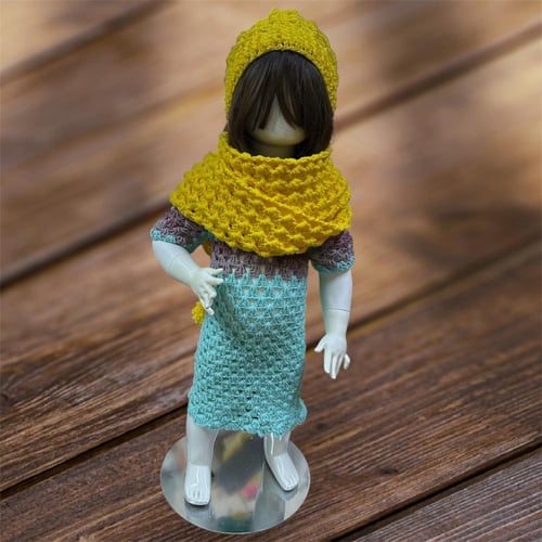 شال و طاقية من عمر ١٢ وفوق