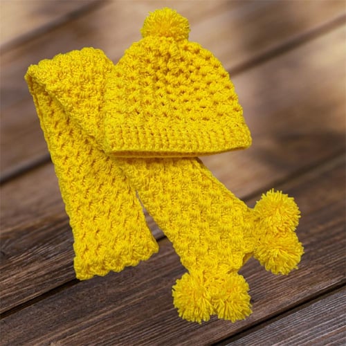 شال و طاقية من عمر ١٢ وفوق