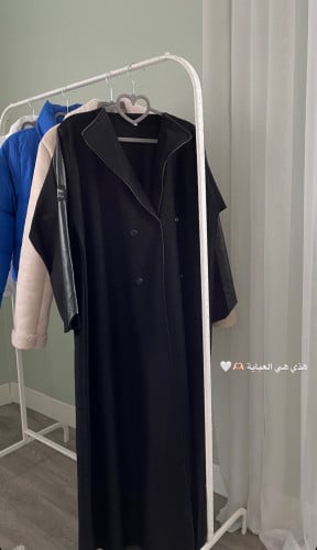 عباية #61 لون الجلد اسود