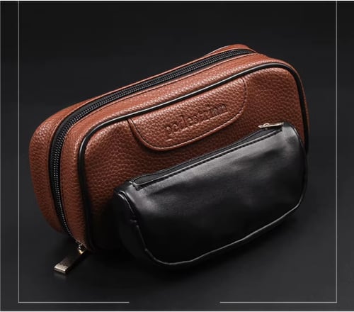 حقيبة غليون جلد Leather Tobacco Pipe Pouch