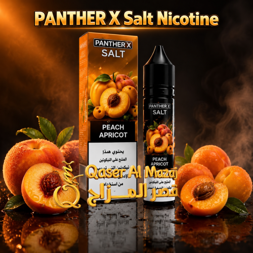 Panther X Salt Nicotine Peach Apricot