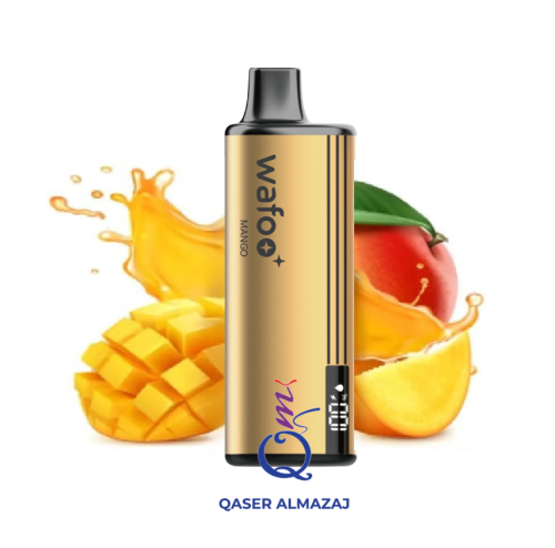 سحبة جاهزة وافو مانجو Wafoo Mango 16000 Puffs Disp...