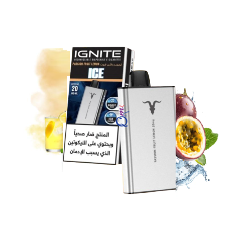 سحبة جاهزة ليمون باشن فروت ايس IGNITE V400 Pasion...