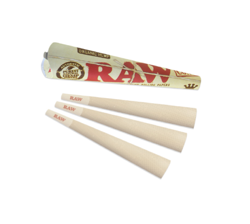 ورق لف راو أورجانيك جاهزة حجم كينج سايز RAW Organi...