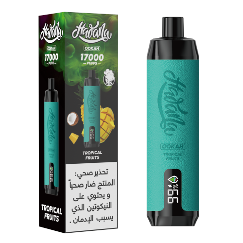 سحبة شيشة جاهزة فواكه إستوائية HAWANA OOKAH Tropic...