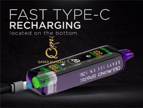 سحبة جاهزة فيرجينيا توباكو AIR BAR DIAMOND Spark V...