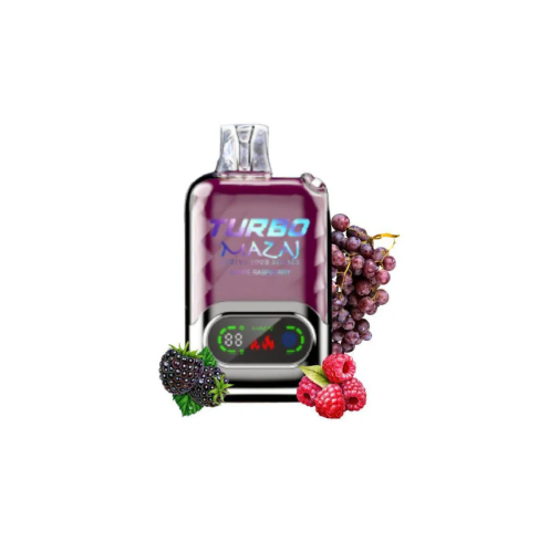 سحبة جاهزة عنب توت MAZAJ Turbo Grape Raspberry 150...