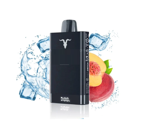 سحبة جاهزة خوخ ايس IGNITE V150 Peach Ice 15000 Puf...