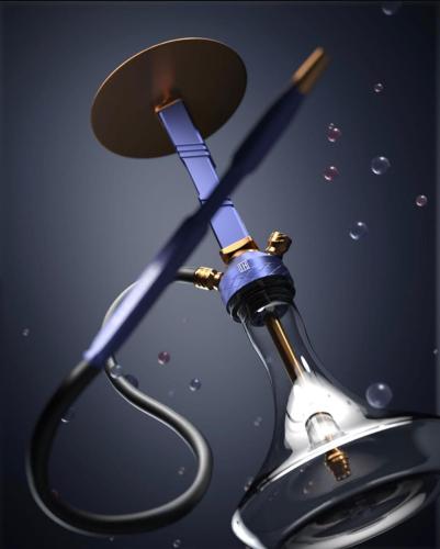 "ILLICIT Hookah Model XL "Blue