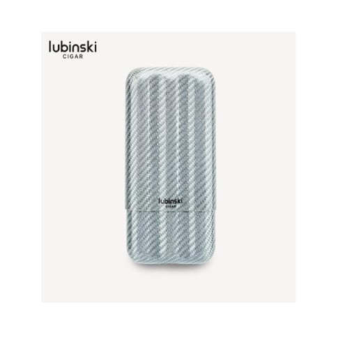 حافظة سيجار Lubinski Cigar Humidor Carbon Fiber 3...