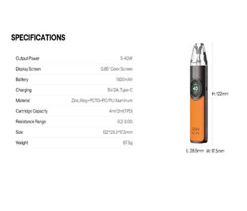 جهاز سحبة نيكسلم OXVA NeXLIM Kit 40W