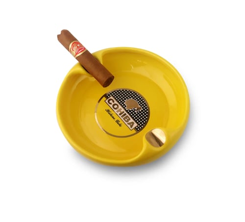 طفاية سيجار COHIBA Cigar Round Medium Ashtray