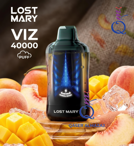 سحبة جاهزة لوست ميري مانجو خوخ Lost Mary Burst Ric...