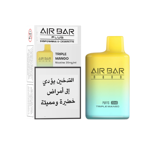 سحبة جاهزة مانجو AIR BAR PLUS Triple Mango 3500 Pu...