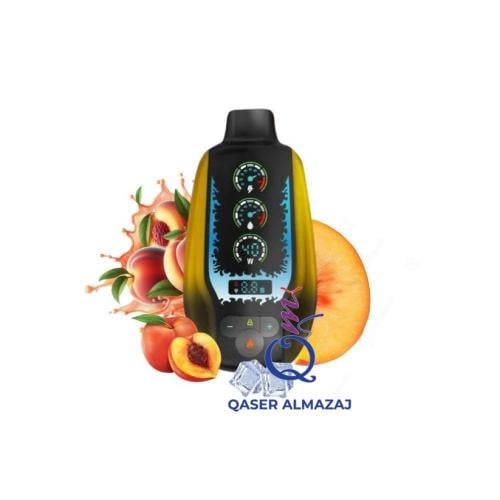 سحبة جاهزة خوخ ايس MAZAJ SS Peach Ice 20000 Puffs...