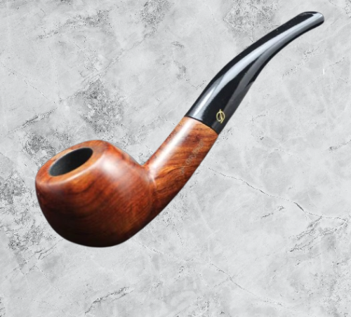 غليون خشب الورد D-Brand Red RoseWood Pipe Round