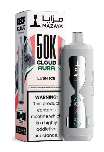 سحبة شيشة مزايا جاهزة لوش ايس Mazaya Cloud AURA Lu...