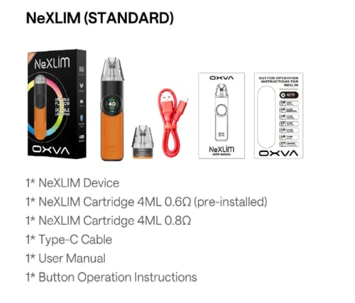 جهاز سحبة نيكسلم OXVA NeXLIM Kit 40W