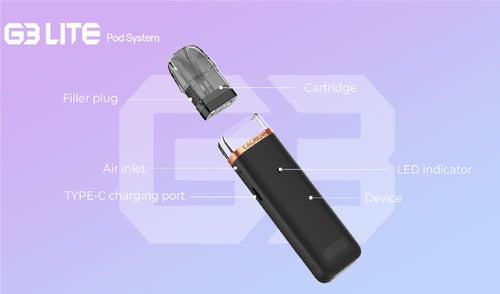 جهاز سحبة كاليبرن Uwell Caliburn G3 LITE Pod Syste...