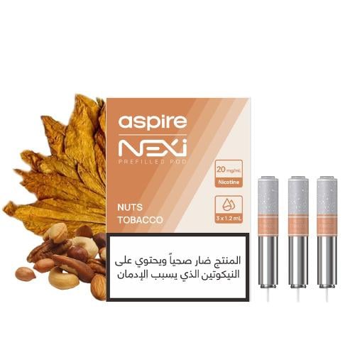 كبسولة بود نيكسي ون توباكو مكسرات Aspire Nexi One...