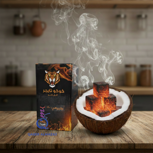 فحم كوكو تايجر الفاخر Coco Tiger El Fakher Charcoa...