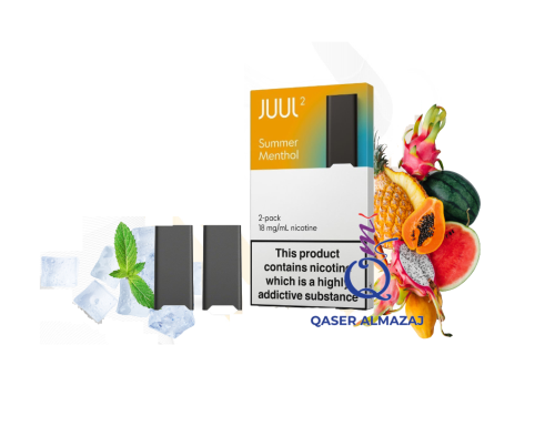 بودات سحبة جول 2 تروبيكال فروت مع منثول بارد JUUL...