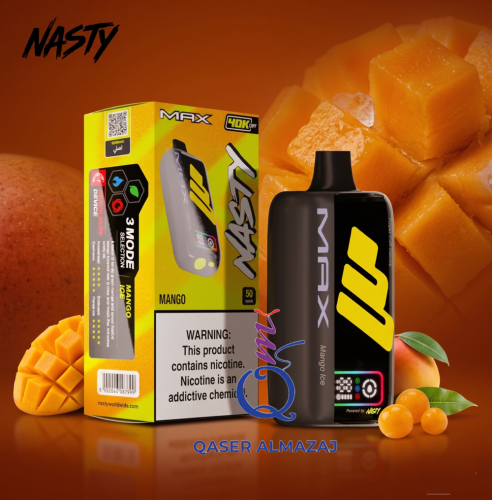 سحبة جاهزة ناستي ماكس ألترا مانجو مركز Nasty Max U...