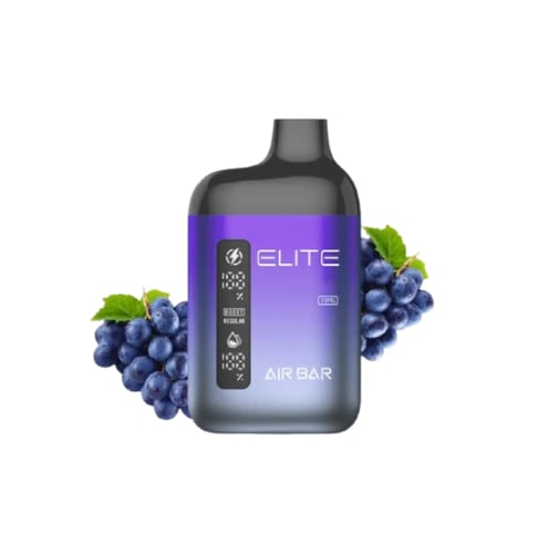 سحبة جاهزة عنب AIR BAR ELITE Grape 10000 Puffs Dis...