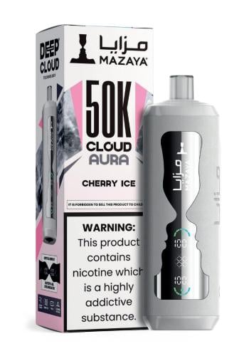 سحبة شيشة مزايا جاهزة كرز مثلج Mazaya Cloud AURA C...