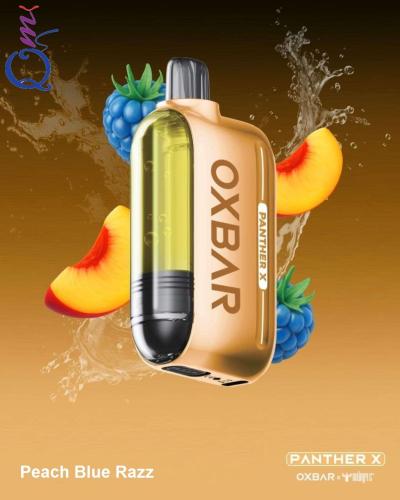 سحبة جاهزة خوخ توت أزرق OXBAR PANTHER X Peach Blue...