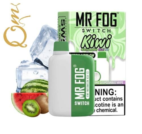 سحبة مستر فوج جاهزة كيوي بطيخ توت أيس MR FOG Switc...