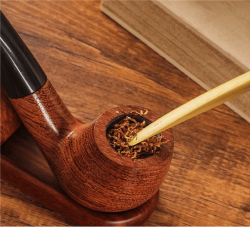 Tobacco Pipe Pressure Pressing Wood Base