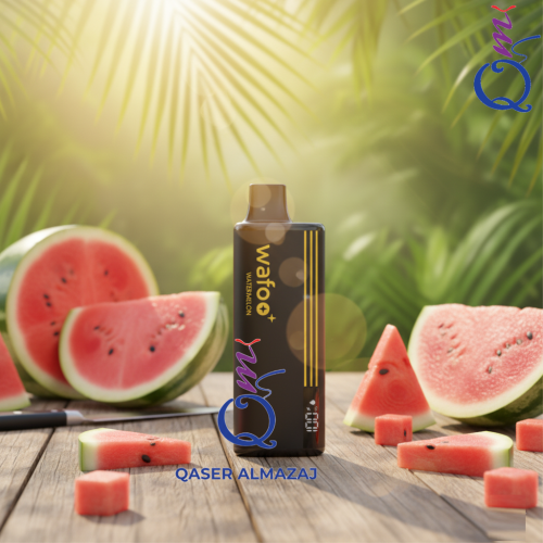 سحبة جاهزة وافو بطيخ Wafoo Watermelon 16000 Puffs...
