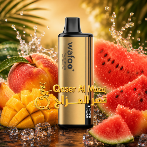 سحبة جاهزة وافو خوخ مانجو بطيخ Wafoo Peach Mango W...