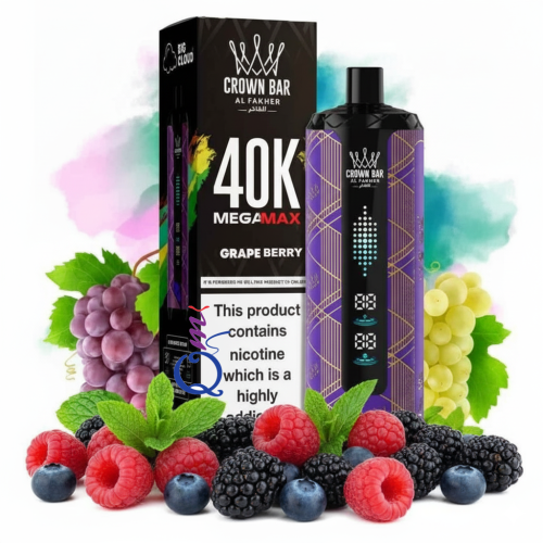 سحبة شيشة جاهزة عنب توت Al Fakher Crown Bar Grape...