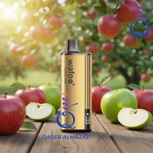 سحبة جاهزة وافو تفاحتين Wafoo Double Apple 16000 P...