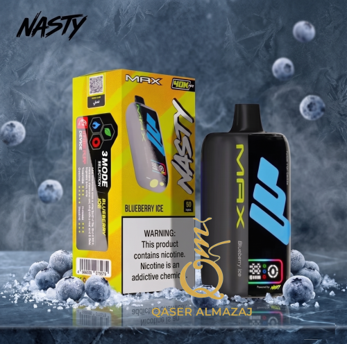 سحبة جاهزة ناستي ماكس ألترا بلوبيري أيس Nasty Max...