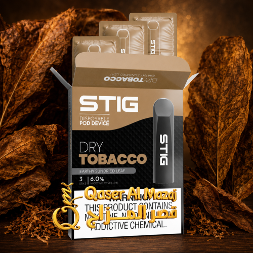 STIG Dry Tobacco 300 Puffs Disposable