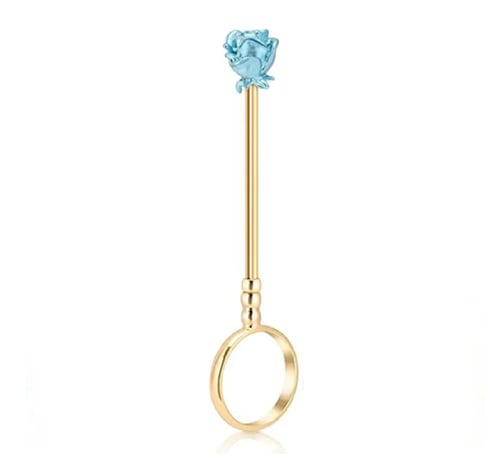 Cigarette Holder Ring Rose