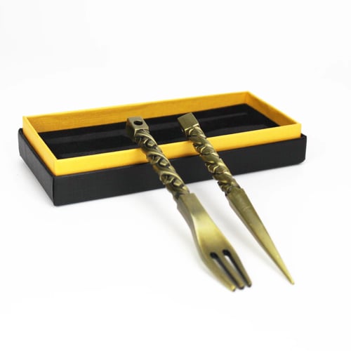 Hookah Fork & Twisted Mace Poker