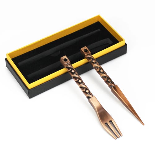 Hookah Fork & Twisted Mace Poker
