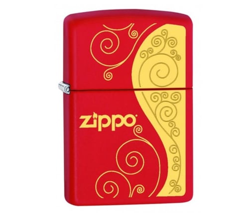Zippo Lighters Elegance Red and Gold