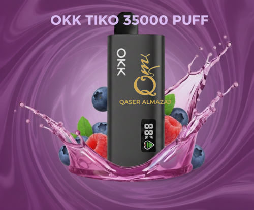 سحبة جاهزة بلوبيري رازبيري OKK TIKO Blueberry Rasp...