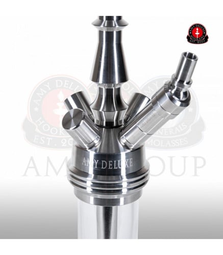 AMY Deluxe Shisha "Hammer Steel " SS08 RD