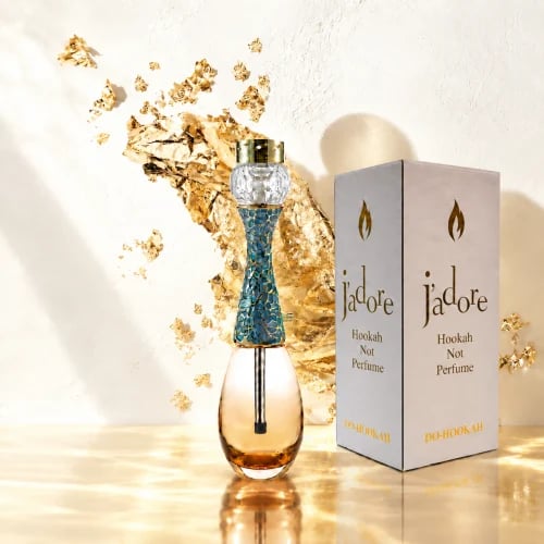 J'adore Blue Gold Hookah